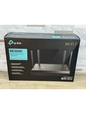 TP-Link Dual-Band BE3600 Wi-Fi 7 Router Archer BE230 | 4-Stream 3.6 Gbps